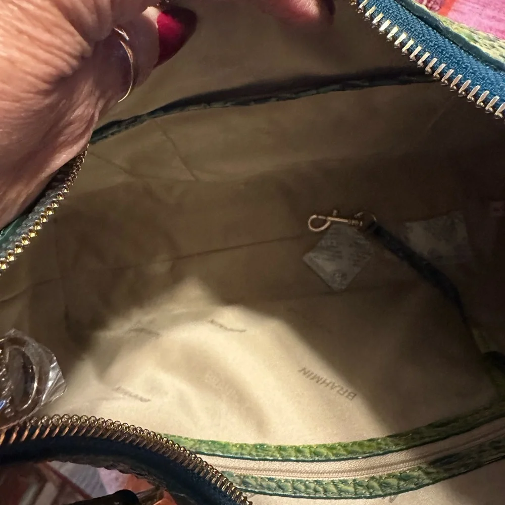 Brahmin Tabitha Zesty Green Ombré. - Picture 7 of 8